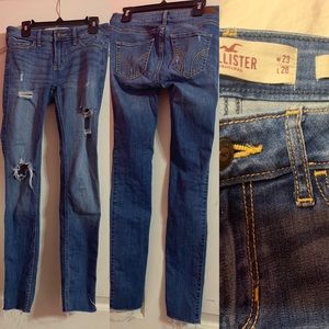 Hollister women’s 00s (short) super skinny jeans
